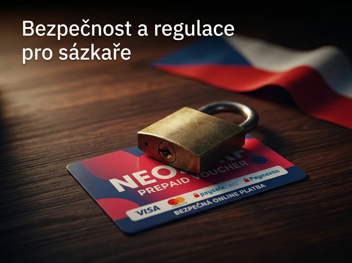 Neosurf bezpečnost a regulace sázení v Česku 2026