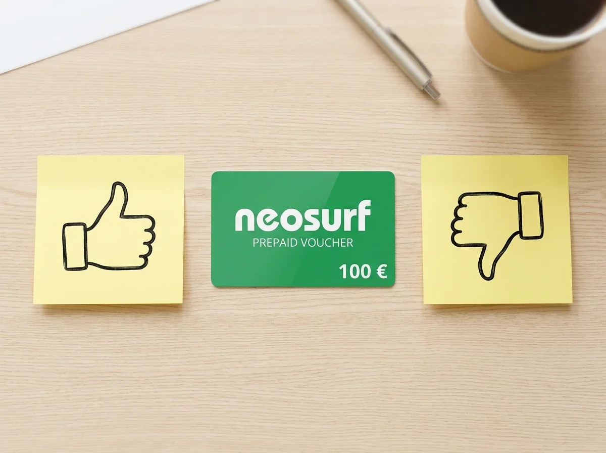 Neosurf výhody a nevýhody pro sázení – Hodnocení 2026
